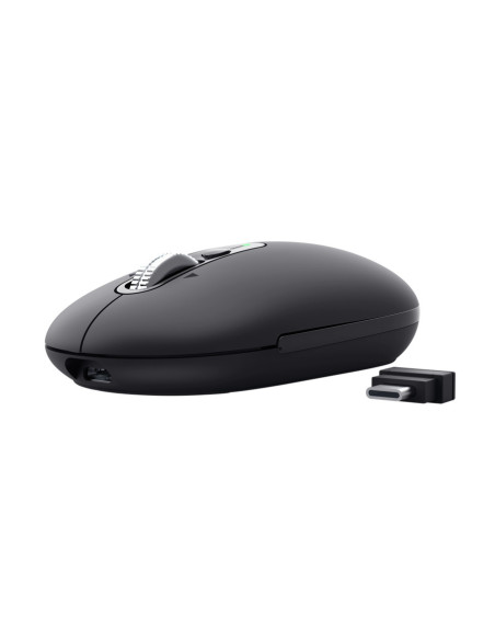 Trust Seron Slim Multi ratón Oficina Ambidextro RF Wireless + Bluetooth Óptico 3200 DPI