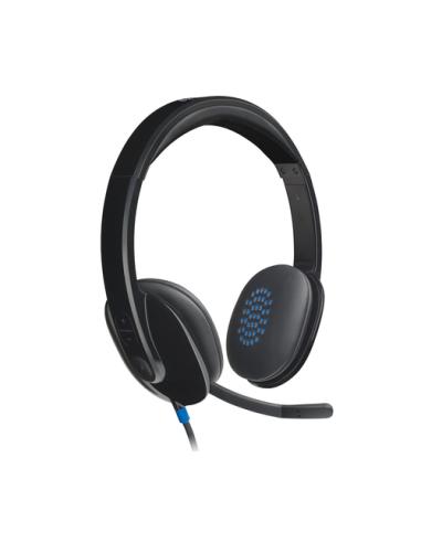 Logitech 981-000480 auricular y casco Auriculares Alámbrico Diadema Oficina/Centro de llamadas USB tipo A Negro