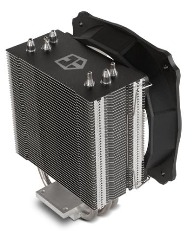 NOX Hummer H-212 Procesador Enfriador 12 cm Aluminio, Negro, Blanco 1 pieza(s)