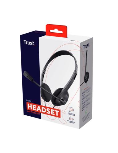 Trust 21665 auricular y casco Auriculares Alámbrico Dentro de oído Llamadas/Música Negro