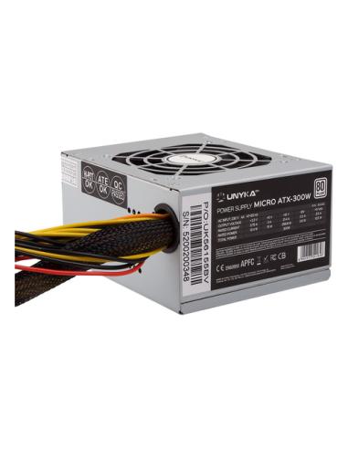 UNYKAch SFX 300W unidad de fuente de alimentación 20+4 pin ATX Plata