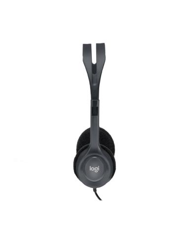 Logitech 981-000593 auricular y casco Auriculares Alámbrico Diadema Oficina/Centro de llamadas Negro