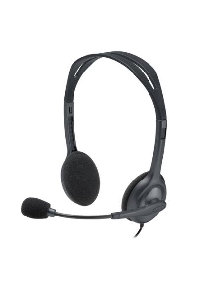 Logitech 981-000593 auricular y casco Auriculares Alámbrico Diadema Oficina/Centro de llamadas Negro