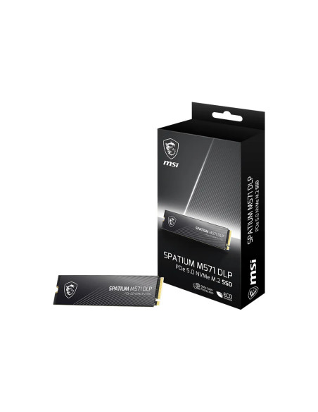 MSI SPATIUM M571 DLP PCIe 5.0 NVMe M.2 2TB PCI Express 5.0 3D NAND