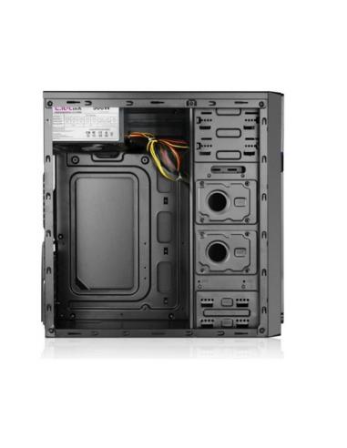 L-Link KLUSTER carcasa de ordenador Torre Negro 500 W