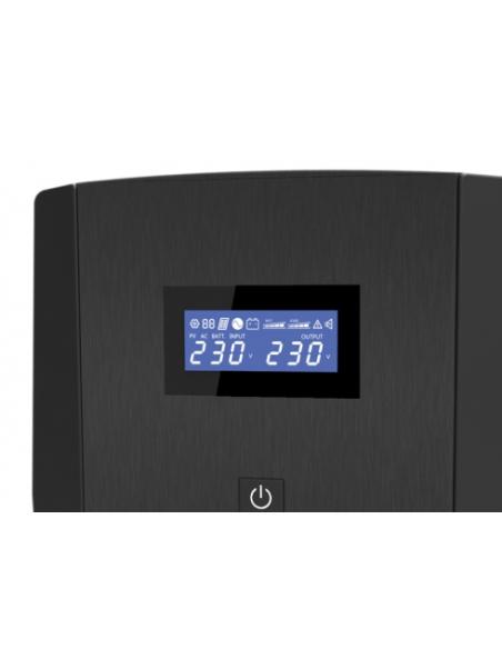 Conceptronic ZEUS03E sistema de alimentación ininterrumpida (UPS) Línea interactiva 1,2 kVA 720 W 6 salidas AC