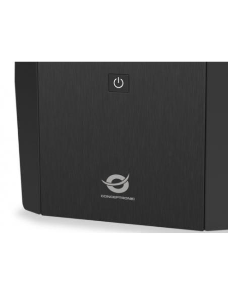 Conceptronic ZEUS03E sistema de alimentación ininterrumpida (UPS) Línea interactiva 1,2 kVA 720 W 6 salidas AC