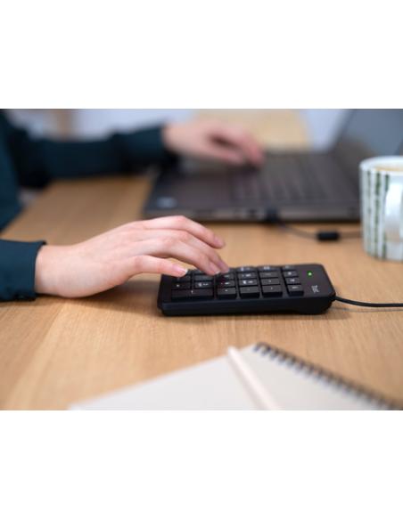 Trust 22221 teclado numérico Portátil/PC USB Negro