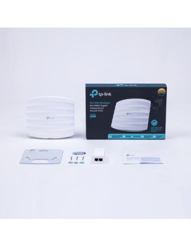 TP-Link Omada EAP225 punto de acceso inalámbrico 1350 Mbit/s Blanco Energía sobre Ethernet (PoE)