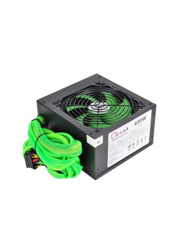L-Link LL-PS-650 unidad de fuente de alimentación 650 W 24-pin ATX ATX Negro