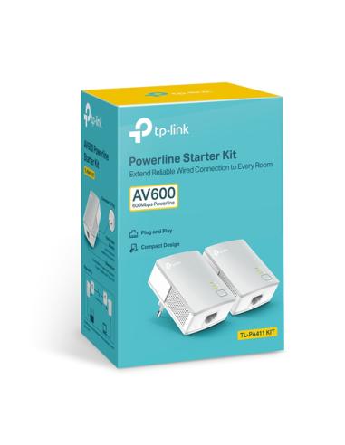 TP-Link Kit de Inicio con Mini Adaptador Powerline AV600