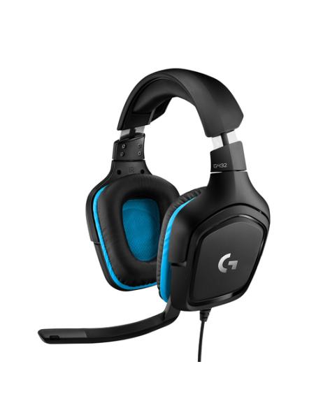 Logitech G 981-000770 auricular y casco Auriculares Alámbrico Diadema Juego Negro, Azul