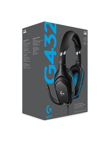 Logitech G 981-000770 auricular y casco Auriculares Alámbrico Diadema Juego Negro, Azul