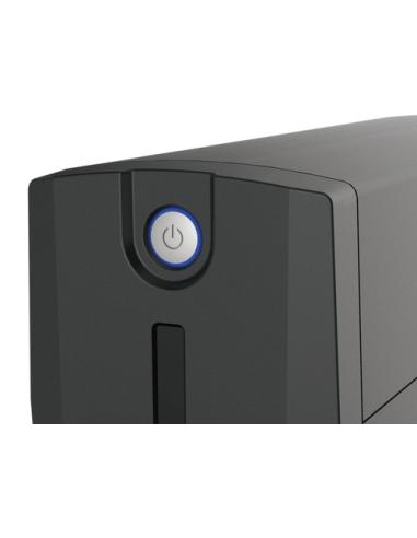 Conceptronic ZEUS02ES sistema de alimentación ininterrumpida (UPS) Línea interactiva 0,85 kVA 480 W 2 salidas AC