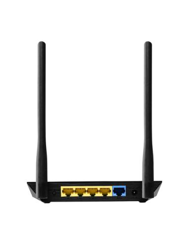 Edimax N300 router inalámbrico Ethernet rápido Banda única (2,4 GHz) Negro