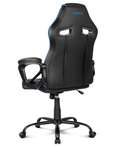 DRIFT DR50 Silla para videojuegos de PC Asiento acolchado tapizado Negro, Azul