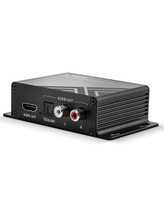 Lindy 38361 convertidor de audio Negro 2