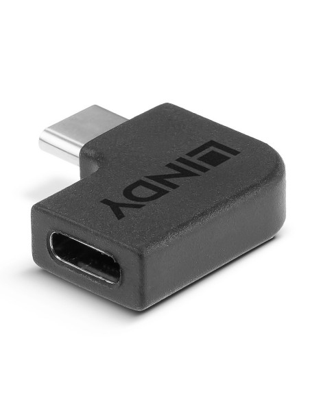Lindy 41894 cambiador de género para cable USB 3.2 Type C Negro