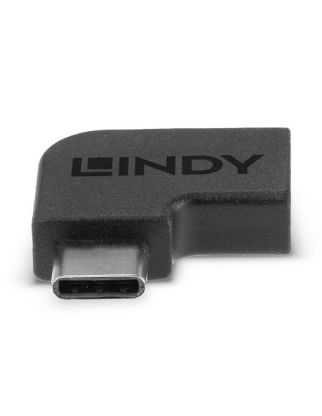 Lindy 41894 cambiador de género para cable USB 3.2 Type C Negro