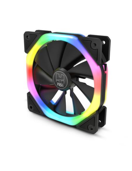 NOX Hummer S-Fan Carcasa del ordenador Ventilador 12 cm Negro