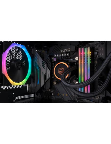 NOX Hummer S-Fan Carcasa del ordenador Ventilador 12 cm Negro