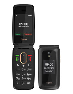 Gigaset GL795 7,11 cm (2.8") 142 g Negro Teléfono para personas mayores