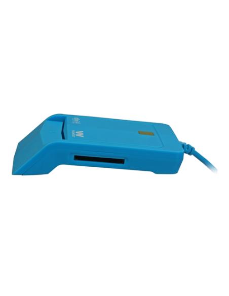 Woxter PE26-146 lector de tarjeta inteligente Interior USB USB 2.0 Azul