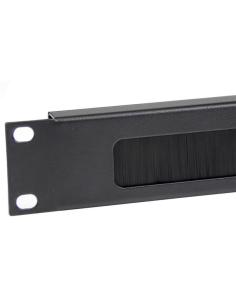 StarTech.com Panel Pasacables con Cepillo para Armario Rack de Servidores 1U - Organizador de Cableado de Peine 2