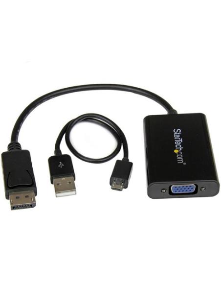 StarTech.com Adaptador de vídeo DisplayPort a VGA con audio