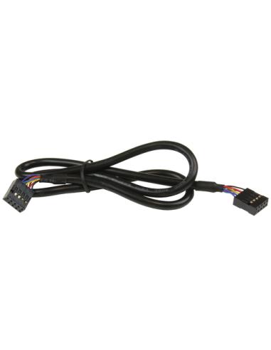 StarTech.com Adaptador Bracket de Placa Base Interna USB a 2 Puertos Serie - DB9 RS232