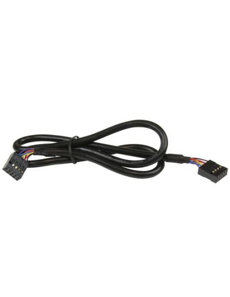 StarTech.com Adaptador Bracket de Placa Base Interna USB a 2 Puertos Serie - DB9 RS232