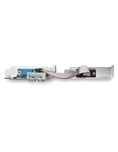 StarTech.com Tarjeta Adaptadora Serie PCI Express RS232 de 2 Puertos - Tarjeta Controladora Serie PCIe RS232 - PCIe a Serie DB9 