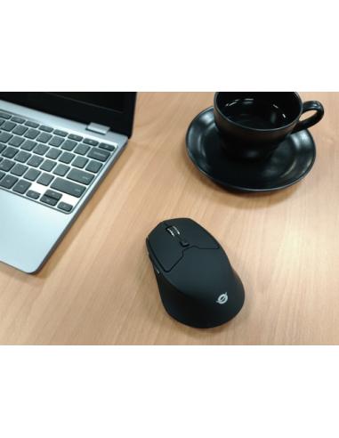 Conceptronic Lorcan Ergo ratón Juego mano derecha Bluetooth 1600 DPI