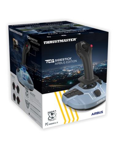 Thrustmaster TCA Sidestick Airbus edition Negro, Azul USB Palanca de mando PC