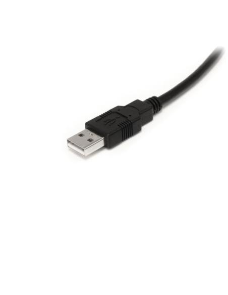 StarTech.com Cable USB Activo de 10m para Impresora - 1x USB A Macho - 1x USB B Macho - Adaptador Negro