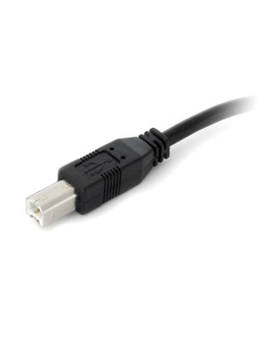 StarTech.com Cable USB Activo de 10m para Impresora - 1x USB A Macho - 1x USB B Macho - Adaptador Negro