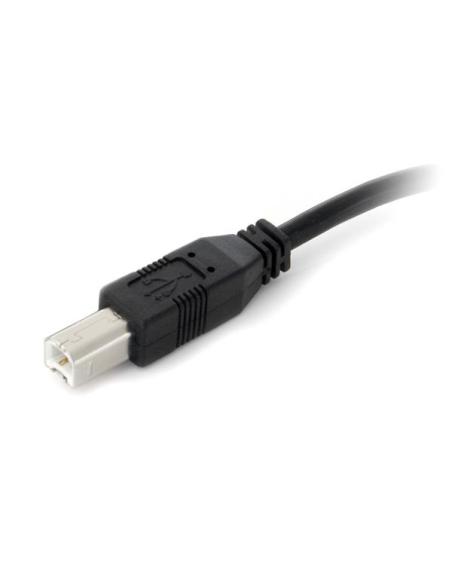 StarTech.com Cable USB Activo de 10m para Impresora - 1x USB A Macho - 1x USB B Macho - Adaptador Negro