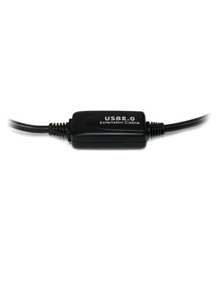 StarTech.com Cable USB Activo de 10m para Impresora - 1x USB A Macho - 1x USB B Macho - Adaptador Negro