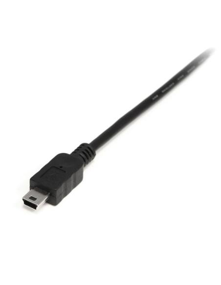 StarTech.com Cable USB de 50cm para Cámara - 1x USB A Macho - 1x Mini USB B Macho - Adaptador Negro