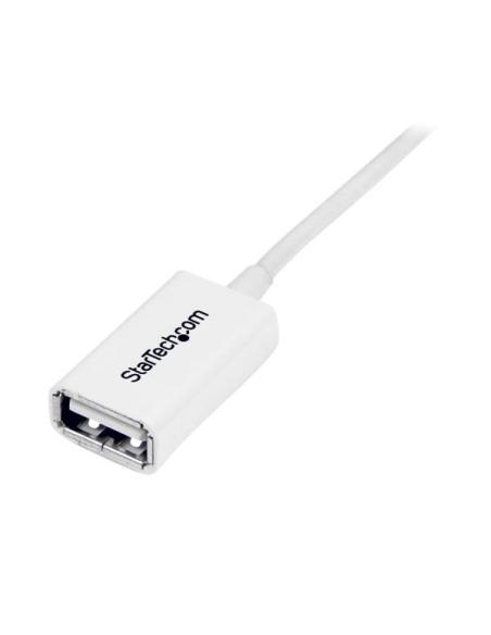 StarTech.com Cable de 3m de Extensión Alargador USB 2.0 - Macho a Hembra USB A - Extensor - Blanco