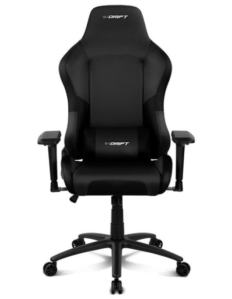 DRIFT DR250 Silla para videojuegos de PC Asiento acolchado tapizado Negro, Carbono