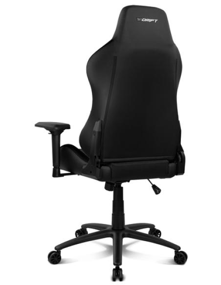 DRIFT DR250 Silla para videojuegos de PC Asiento acolchado tapizado Negro, Carbono