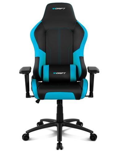 DRIFT DR250 Silla para videojuegos de PC Asiento acolchado tapizado Negro, Azul