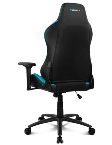 DRIFT DR250 Silla para videojuegos de PC Asiento acolchado tapizado Negro, Azul
