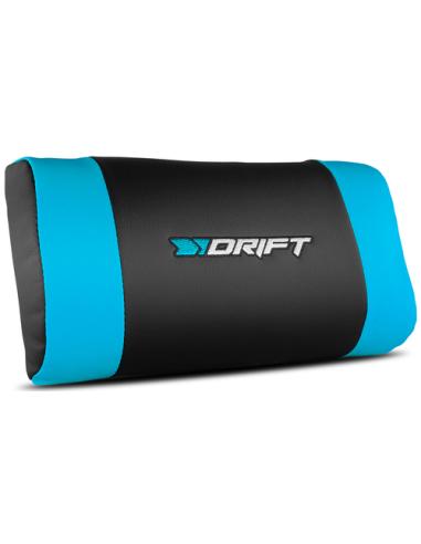 DRIFT DR250 Silla para videojuegos de PC Asiento acolchado tapizado Negro, Azul