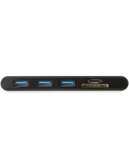 StarTech.com Docking Station USB-C con HDMI y VGA - para Mac y Windows -3x USB 3.0 - SD / micro SD - PD 3.0 - Adaptador USB C a 