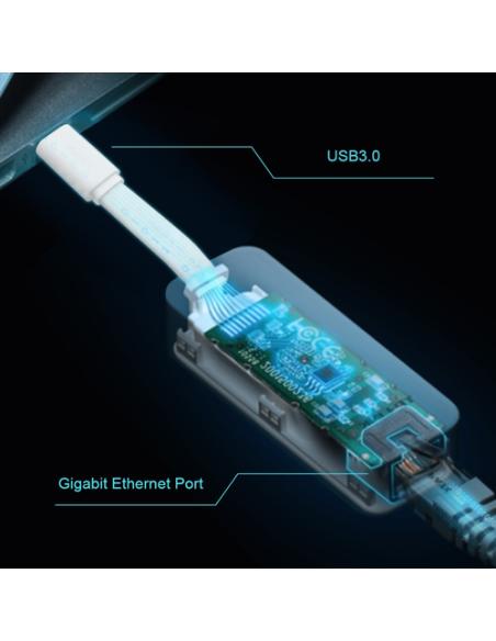 TP-Link UE300C adaptador y tarjeta de red Ethernet 1000 Mbit/s