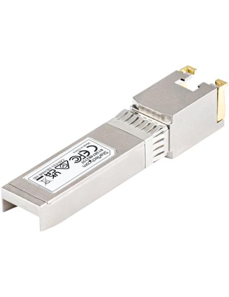 StarTech.com Módulo Transceptor SFP+ Compatible con HPE 813874-B21 - 10GBASE-T - SFP a RJ45 Cat6 / Cat5e - SFP+ Ethernet Gigabit