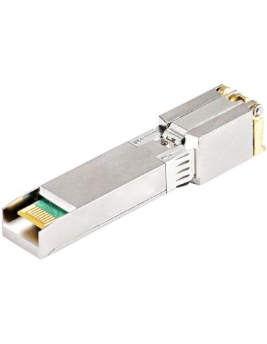 StarTech.com Módulo Transceptor SFP+ Compatible con HPE 813874-B21 - 10GBASE-T - SFP a RJ45 Cat6 / Cat5e - SFP+ Ethernet Gigabit