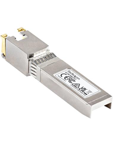 StarTech.com Módulo Transceptor SFP+ Compatible con HPE 813874-B21 - 10GBASE-T - SFP a RJ45 Cat6 / Cat5e - SFP+ Ethernet Gigabit